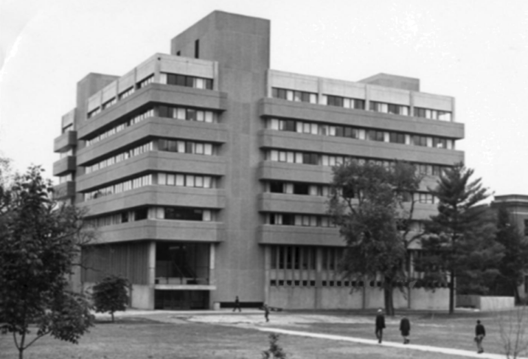 Poe Hall, circa 1971 (NCSU archives/lawsuit)