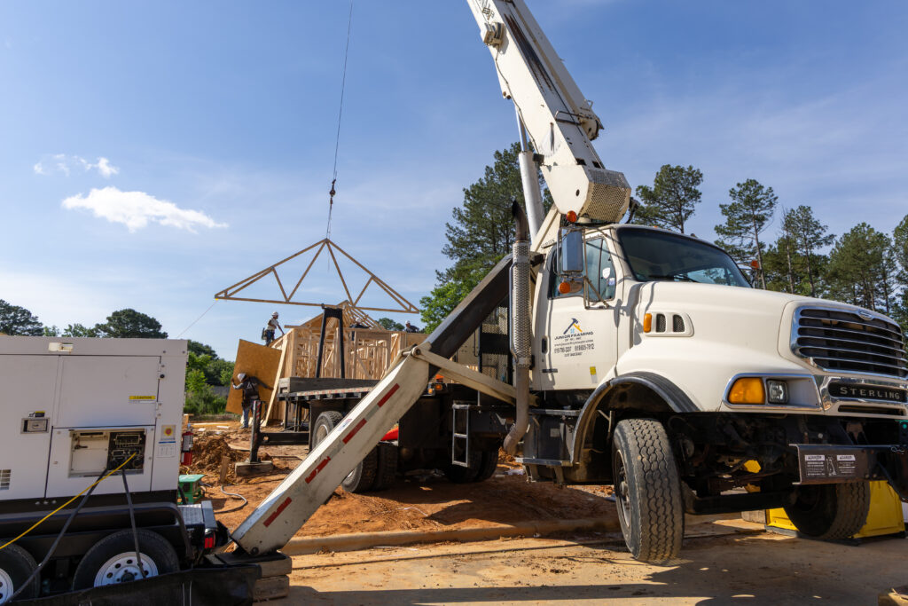 According to Habitat Greater Raleigh, the affordable housing nonprofit and 10 for-profit home builders have partnered with subcontractors and other industry leaders to build the six homes in the Hope Grove neighborhood, a 150-acre property on 1504 Creech Road. (Habitat for Humanity Greater Raleigh)