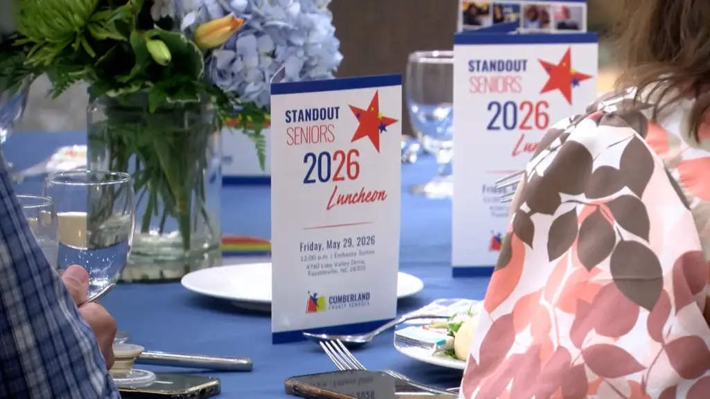 The district honored 17 graduating seniors during its annual Standout Seniors Luncheon at the Embassy Suites in Fayetteville, recognizing students from across Cumberland County Schools for their leadership, perseverance and impact on their schools and communities.