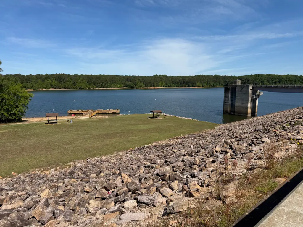 The City of Raleigh's water supply on Falls Lake continues to decline, dropping from 77% last week to 75%.