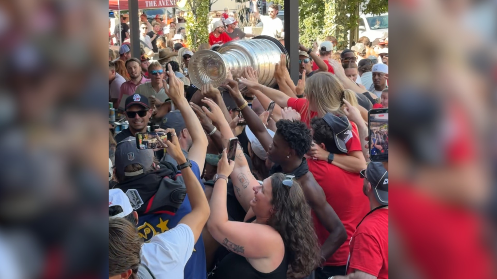A celebration 20 years in the making has included plenty of stops for hockey's most coveted trophy, with the Stanley Cup already appearing at multiple different places across central North Carolina.