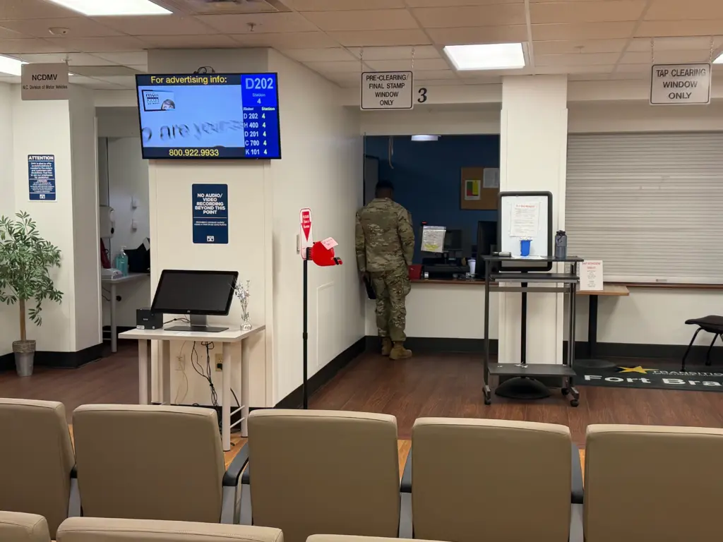 Military members, veterans, and their families now have a new option for handling driver license services without leaving Fort Bragg.