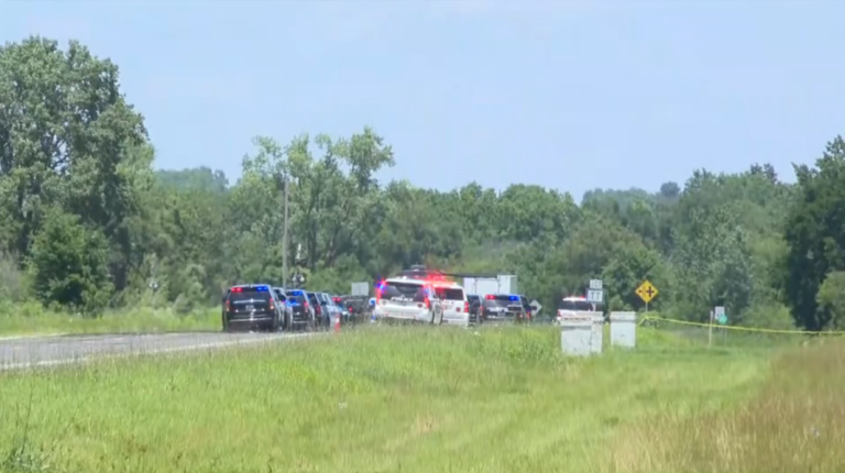 Emergency crews respond to deadly skydiving plane crash near Kansas City, Missouri.