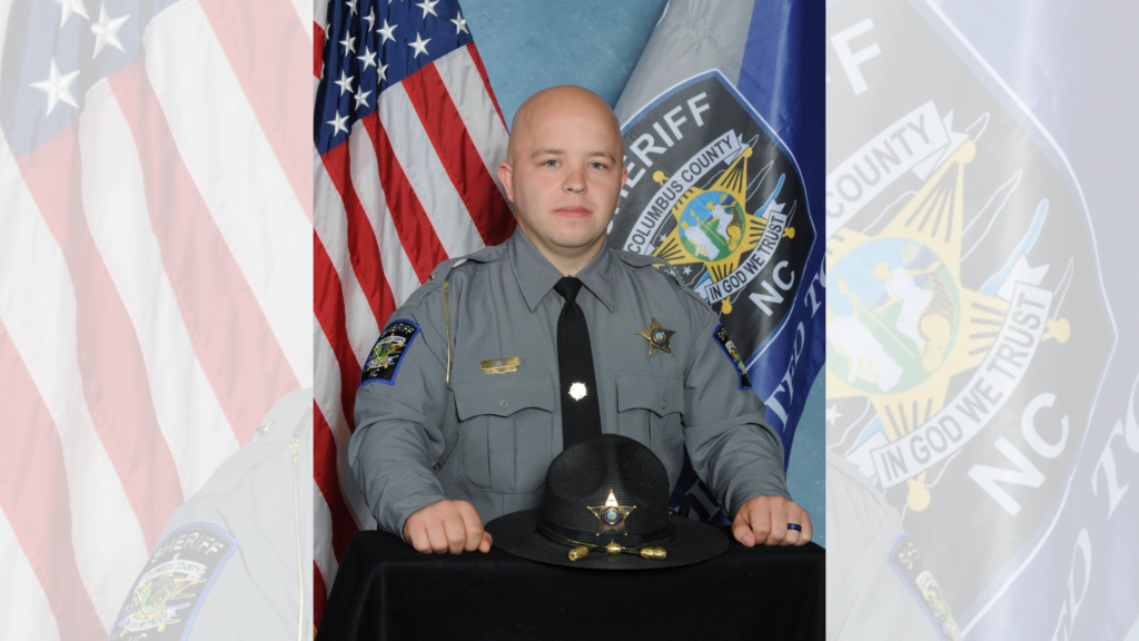 Deputy Damien Bost was killed in a crash with a semi-truck while on duty. (Columbus County Sheriff's Office)
