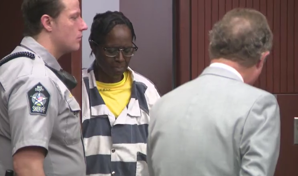 Gwendolyn White appears in court Tuesday, May 26 in Wake County (Al Currie/CBS 17)