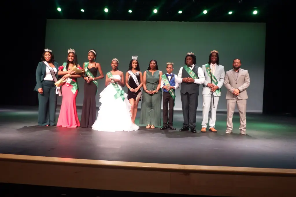 Timothy Rouse was crowned 2026 Mr. Juneteenth and Kaleigh Hilliard was crowned Miss Juneteenth at the inaugural Mr. & Miss Juneteenth Scholarship Pageant hosted by the Say Y.E.S. Foundation in Garner on June 13, according to the nonprofit. (Say Y.E.S. Foundation)