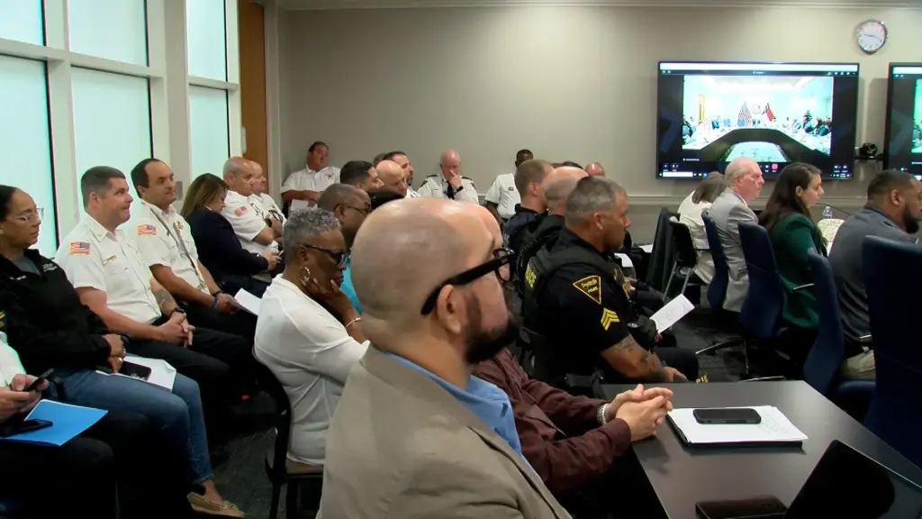Cumberland County commissioners unanimously approved an amended resolution Friday morning that would make the county the lead agency of a consolidated 911 communications center, setting up another round of negotiations with the City of Fayetteville just days before a state-imposed deadline. (Justin Moore)