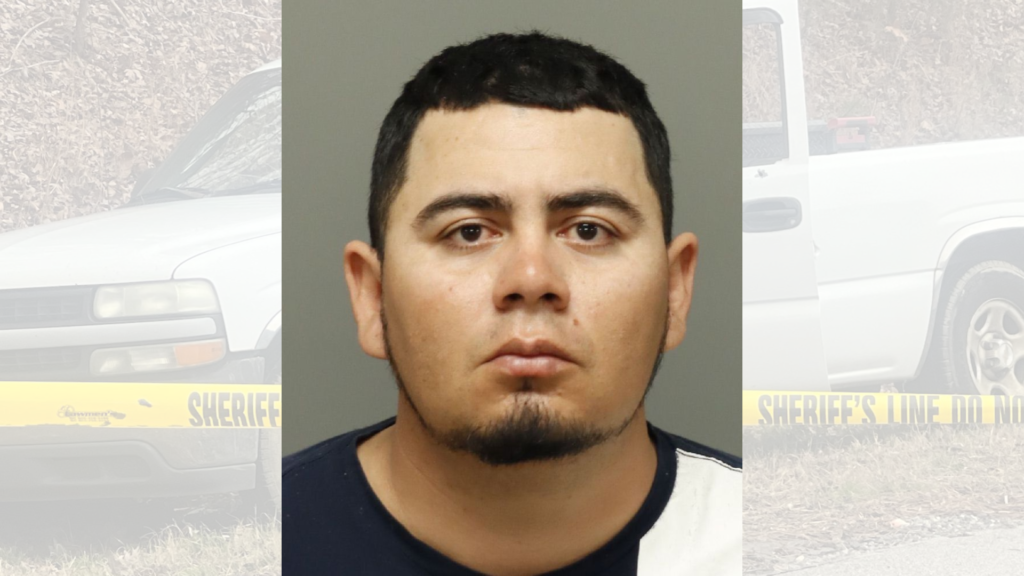Josue Alejandro Quintanilla-Reyes is charged with murder in a road rage shooting that left Ricardo Baez Cardenas dead on Interstate 40 East near North Harrison Avenue. (Wake County Sheriff's Office and Al Currie/CBS 17)
