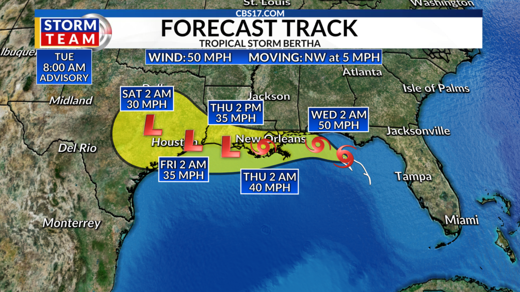 A slow-moving cold front is going to have a big impact on our weather over the coming days.