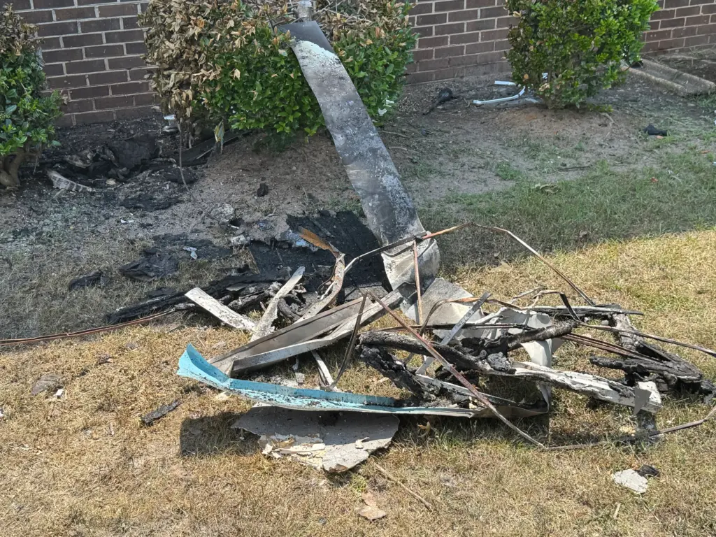 According to the Dunn Fire Department, the incident happened just before 11 p.m. at the Ashbrooke Apartments on East Pope Street. (Cole Sams/CBS 17)