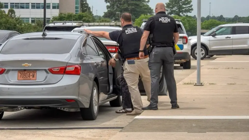 A photo of Selma police who made an arrest in connection with a 25-year-old Selma cold case. (Selma Police Department)