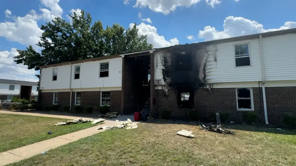 According to the Dunn Fire Department, the blaze broke out just before 11 p.m. on Saturday, July 4 at the Ashbrooke Apartments on East Pope Street.