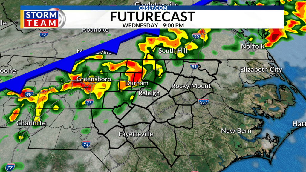 A slow-moving cold front is going to have a big impact on our weather over the coming days.