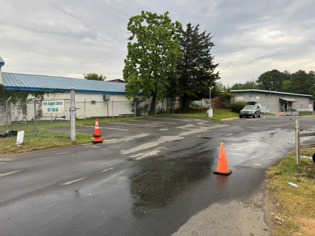 According to the Durham Police Department, officers received a report around 5:20 a.m. of gunshots in the 600 block of Ellis Road. (Cole Sams/CBS 17)