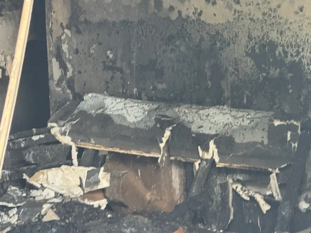 According to the Dunn Fire Department, the incident happened just before 11 p.m. at the Ashbrooke Apartments on East Pope Street. (Cole Sams/CBS 17)