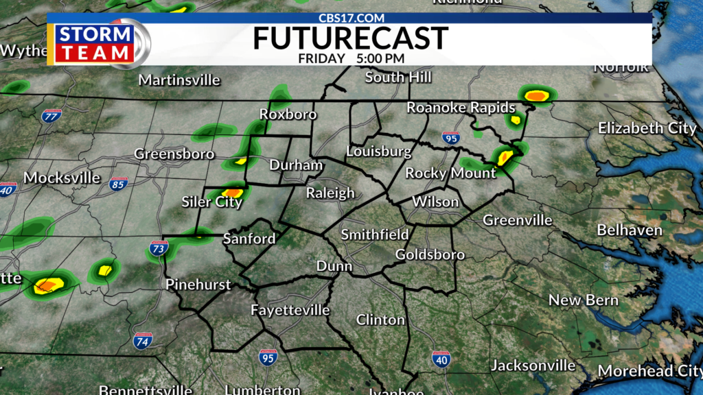 The summertime heat has been relentless and while a few days have stayed near-normal in the low 90s, the mid-90s are returning for the end of the week, paired with more storms.