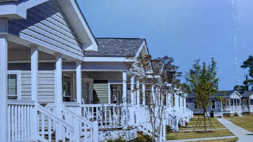 Operation Inasmuch, a Fayetteville area non-profit, is working to build a tiny home village for veterans in the area. (Justin Moore)