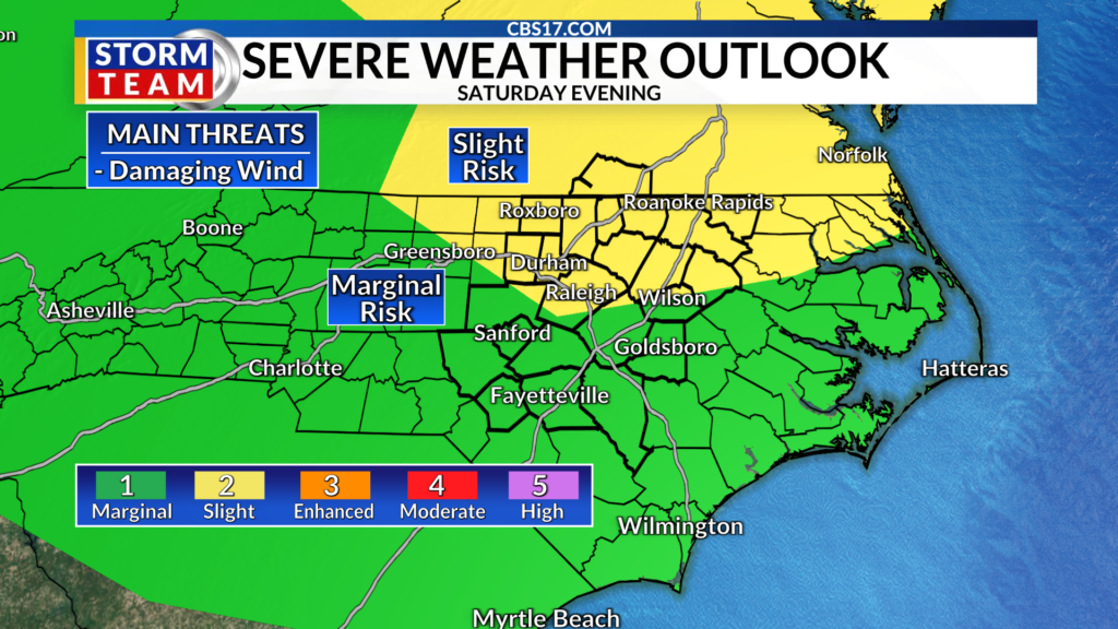 Hot and humid weather continues through Friday and Saturday as a mid-level high pressure keeps the temperatures high, but the high pressure breaks down and moves away allowing more rain chances to develop.