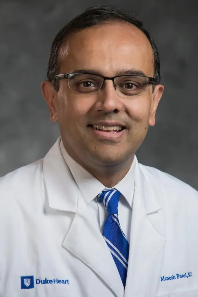Duke Health cardiologist Dr. Manesh Patel was named volunteer president of the American Heart Association. (Duke Health)