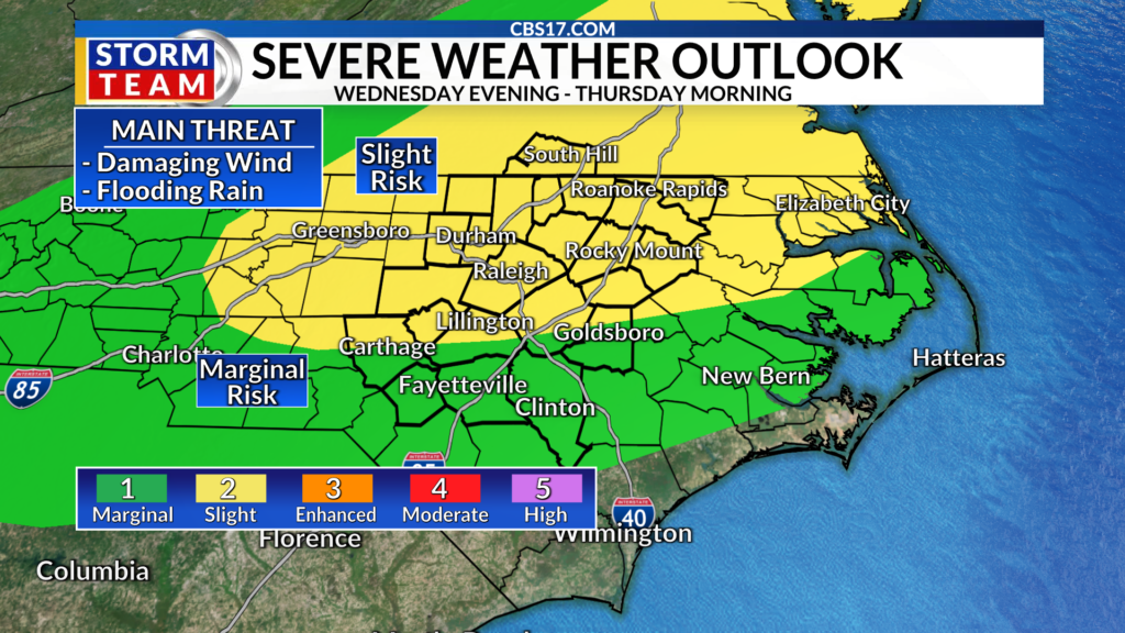 A slow-moving cold front is going to have a big impact on our weather over the coming days.