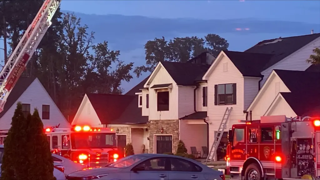The incident was reported by the Zebulon Fire Department just after 5:30 a.m. at a townhome in the 700 block of Putney Hill Road. (Judith Retana/CBS 17)