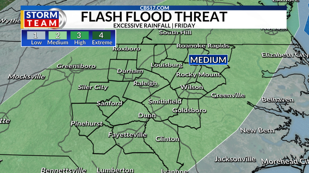 After a prolonged stretch of hot and humid weather, a pattern change is finally on the way that will bring more rain and somewhat cooler temperatures back to central North Carolina.