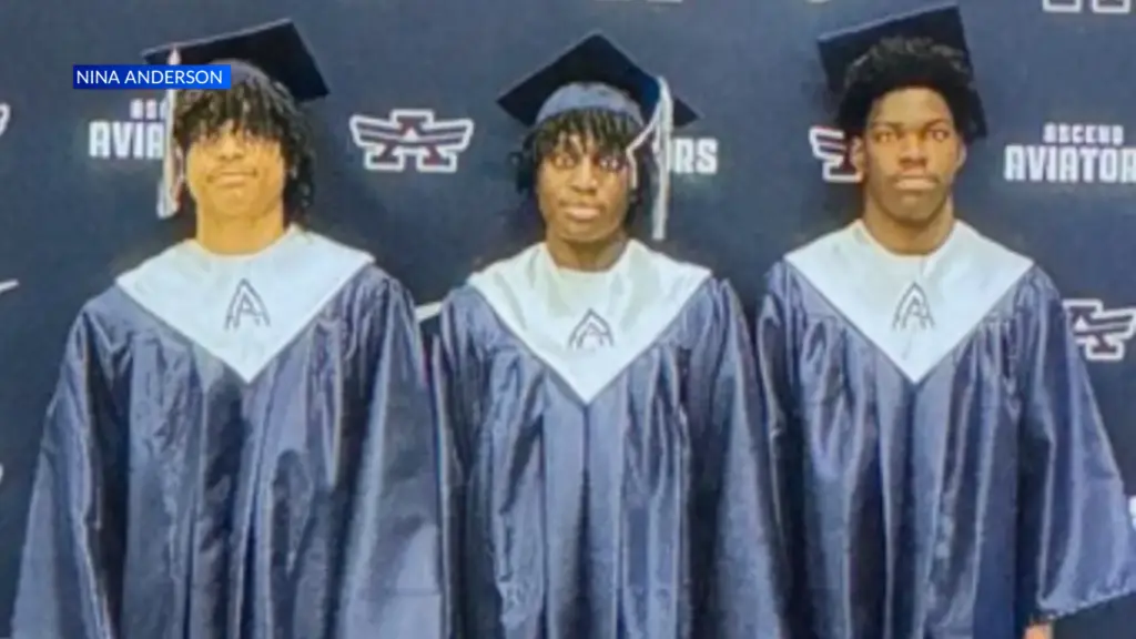 A photo of Harryson Anderson (center), a Fayetteville teen who was killed at a house part the morning of March 15. (Nina Anderson)