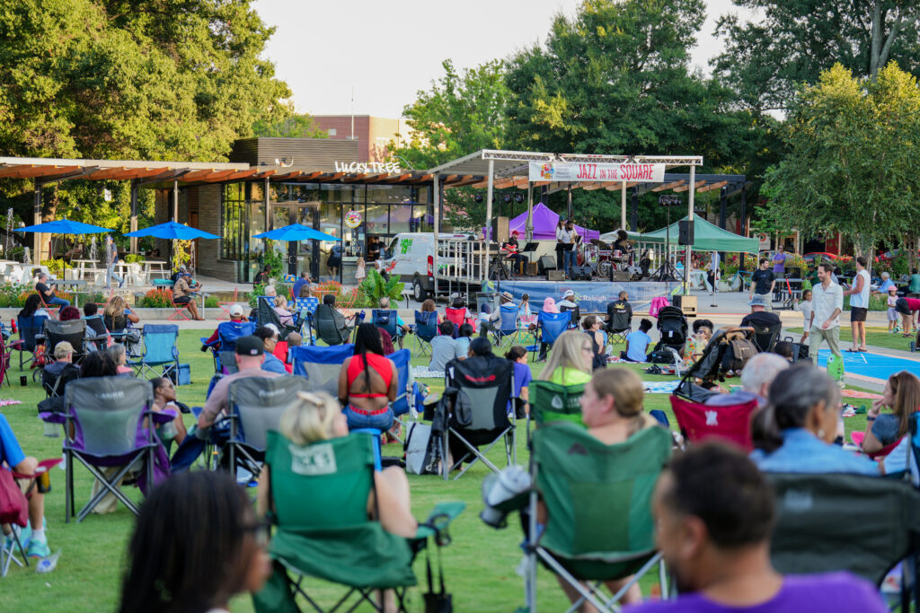 Downtown Raleigh Alliance is excited to announce the return of Jazz in the Square, a free concert series returning to Moore Square this fall. (Shepard Barnes)